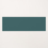 Trendy Green Glitter Monogrammed Aesthesie Yogamat (Achterkant (horizontaal))