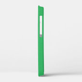 Trendy Green Grainy Background Case-Mate iPhone Case (Achterkant / Links)