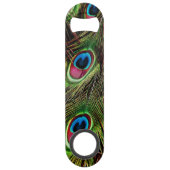 trendy green paars blauwgroen turkooise peace ock  speed flessenopener (Voorkant)