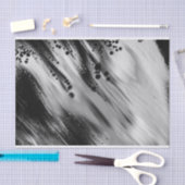 Trendy Grey/Black Abstract, ontkoppelingspagboek Tissuepapier (Craft)