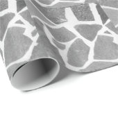 Trendy Grey White Tile Pattern Cadeaupapier (Rol Hoek)