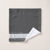 Trendy Grey Z Bad Handdoek (Wasdoekje)