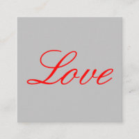 Trendy Grijze Achtergrond Rood Liefde Bruiloft