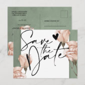 trendy groener sparen het Briefkaart van de Aankon (Voorkant / Achterkant)