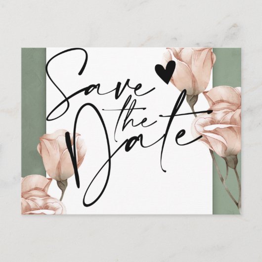 trendy groener sparen het Briefkaart van de Aankon (Voorkant)