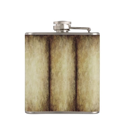  trendy grundge Irish shamrock monogram Heupfles (Achterkant)