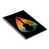 TRENDY GUITAR PICK SUNSET NOTITIEBOEK (Rechterzijde)