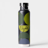 Trendy Half Moon Patroon met de Aangepaste Douane Waterfles (Links)