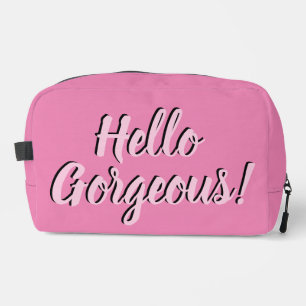 Trendy Hallo Gorheerlijke Girly Pink Toilettasje
