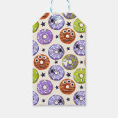 Trendy Halloween Spooky Donut Cadeaulabel (Voorkant)