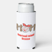 Trendy Hand getrokken Honkbal Mama Gepersonaliseer (Seltzer Voorkant)