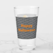 Trendy Happy Halloween Grey Gnome Glas (Achterkant)