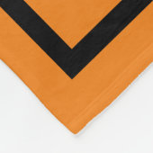 Trendy Happy Halloween Oranje Gnome Fleece Deken (Hoek)