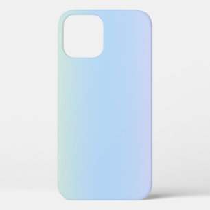 Trendy Hedendaags Lichtblauw iPhone 12 Pro Hoesje