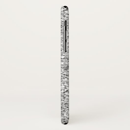 Trendy Heet zilver bedrukt glitter gepersonaliseer Case-Mate iPhone Case (Achterkant/links)