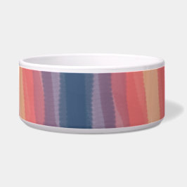 Trendy Heldere Dusk Gekleurde Waterverf Schilderen Voerbakje