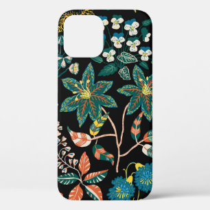 Trendy heldere Floral patroon in de vele soorten iPhone 12 Hoesje