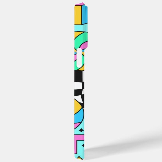 Trendy Hippy Abstract Case-Mate iPhone Case (Achterkant / Rechts)