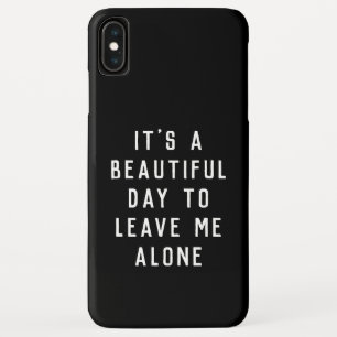 trendy hipster grappig citaat iPhone XS max hoesje