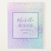 Trendy Holographic Professional Chic Business 2024 (Dos)