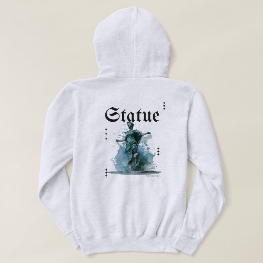 Trendy hoodie with unique style (Design achterkant)