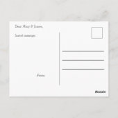 Trendy Hot Air ballon Briefkaart (Achterkant)