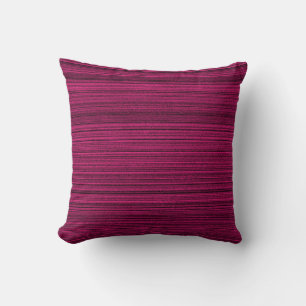 Trendy Hot Roze en Zwart Kussen
