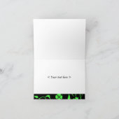 Trendy "Ik mis je" kaart (Binnen)