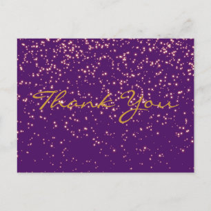 Trendy Inexpensiv Gold Glitter Black Hartelijk dan Briefkaart