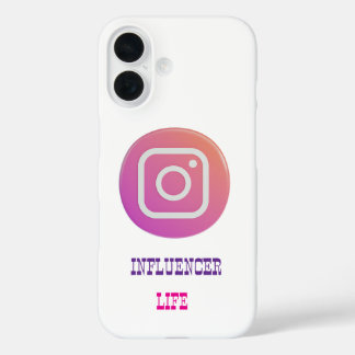 Trendy Instagram Content Creator Cadeau iPhone 16 Hoesje