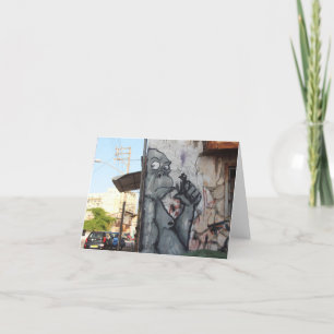 Trendy Kaart van de Nota van de Gorilla