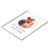 Trendy Keepsake Eenvoudige foto Papa Eerste Vaders Notitieboek (Linkerzijde)