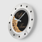 Trendy Kitchen Koffee Time Wall klokken (Hoek)