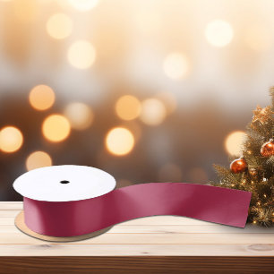 Trendy kleur warmroze satijnen lint