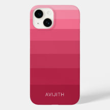 Trendy Kleurblokken Magenta Roze aanpasbaar bord