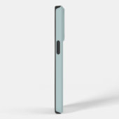 Trendy kleurenblok Stomme grijze tekst Lovely blue Case-Mate iPhone Case (Achterkant / Rechts)