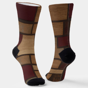 Trendy Kleurrijk Patroon Sokken
