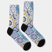 Trendy Kleurrijke Sockers met Patroon Sokken (Rechts)