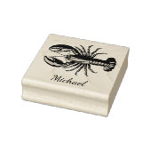 Trendy kreeft gepersonaliseerd 	rubberstempel (Stempel)