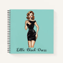 Trendy LBD Notitieboek - Little Black Dress Journa