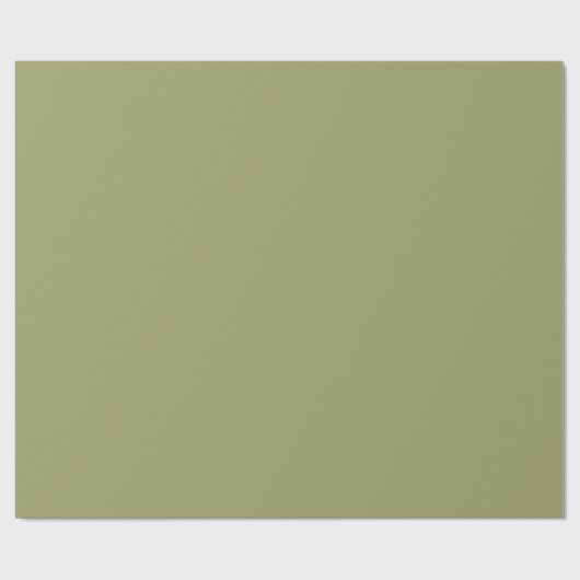 Trendy Leafy Brushwood Green - Inpakpapier (Vlak)