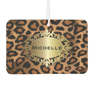 Trendy Leopard Animal Print Luchtverfrisser