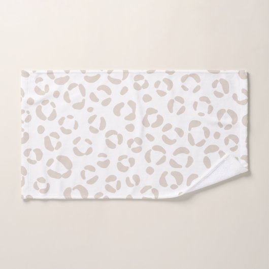 Trendy Leopard Bath Towel Set Bad Handdoek (Handdoek)
