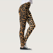 Trendy Leopard Pattern Animal Print Leggings (Rechts)