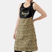 Trendy Leopard Print - op maat gemaakt Schort (Insitu)
