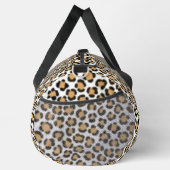Trendy Leopard Simulate Fur Effect Pattern Plunjezak (Rechts)
