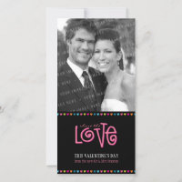 TRENDY LIEFDE FOTOKAART :: LOVELETTERS 2P