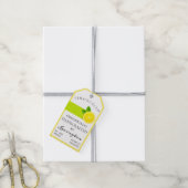 Trendy Limoncello Bottle Hang Label | Cadeaulabel (Met Touw)