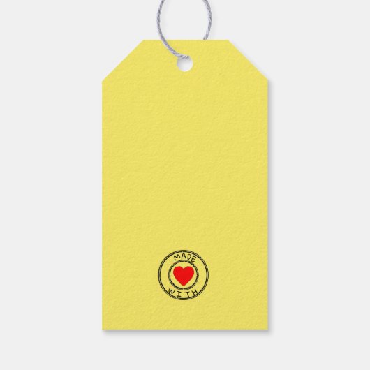Trendy Limoncello Bottle Hang Label | Cadeaulabel (Achterkant)