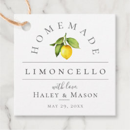 Trendy Limoncello Wedding Bedankjes Labels